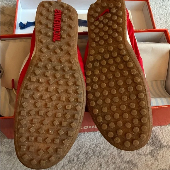 Nike x Jacquemus Moon Shoes Size 12.5 Women. Color Red. NEW! - Picture 4 of 6